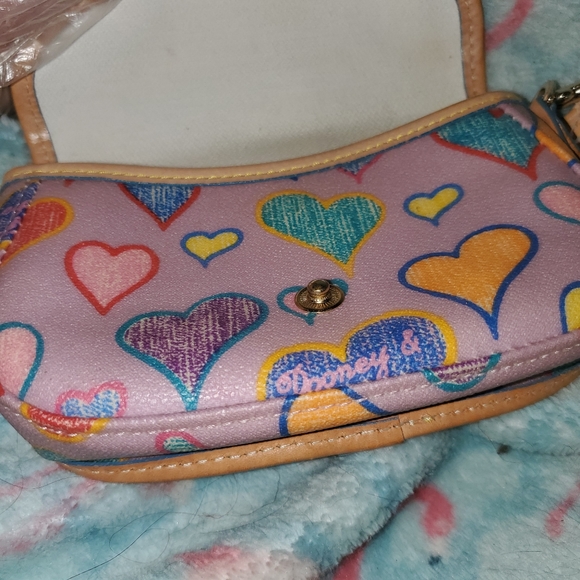 Dooney and Bourke Rainbow Hearts Wrislet - Picture 2 of 9